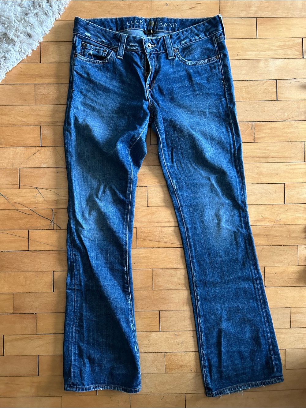 Lucky Brand Blue Lola Boot Jeans - Medium Wash